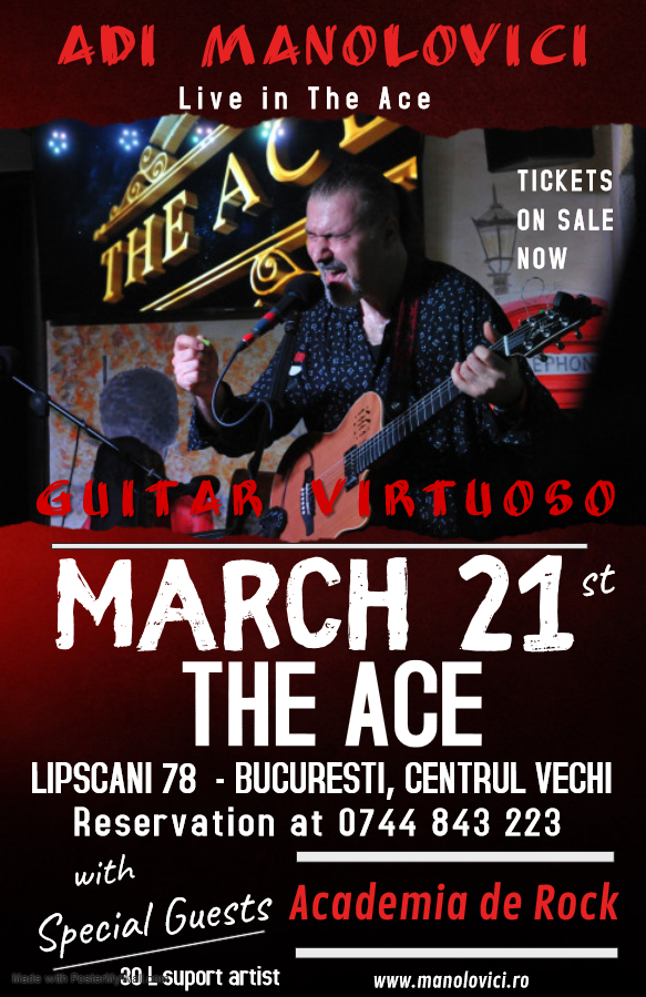 Guitar Virtuoso The Ace 21 martie 2020